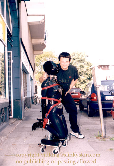 Alex posing with his pet !